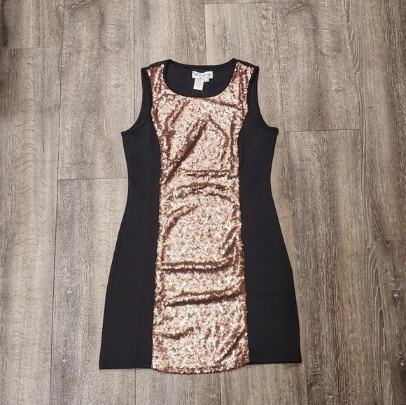 *NWT* Papillon Sequin Sleeveless Tank Dress - Picture 2 of 5